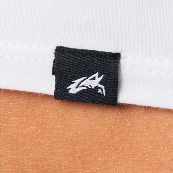 NWT ALPHALETE Women’s OT Cut Tee White Sz SMALL workout athletic crop tee - Picture 5 of 8